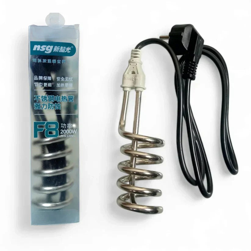 NSG F8 Electric Water Heating Rod 2000W Perfect For Winter Weather