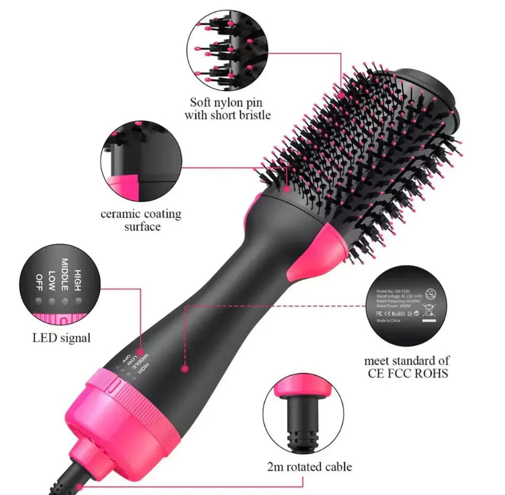 One Step Professional Curler Hair Straightener Hair Dryer Styling Tool Hot Air Brush