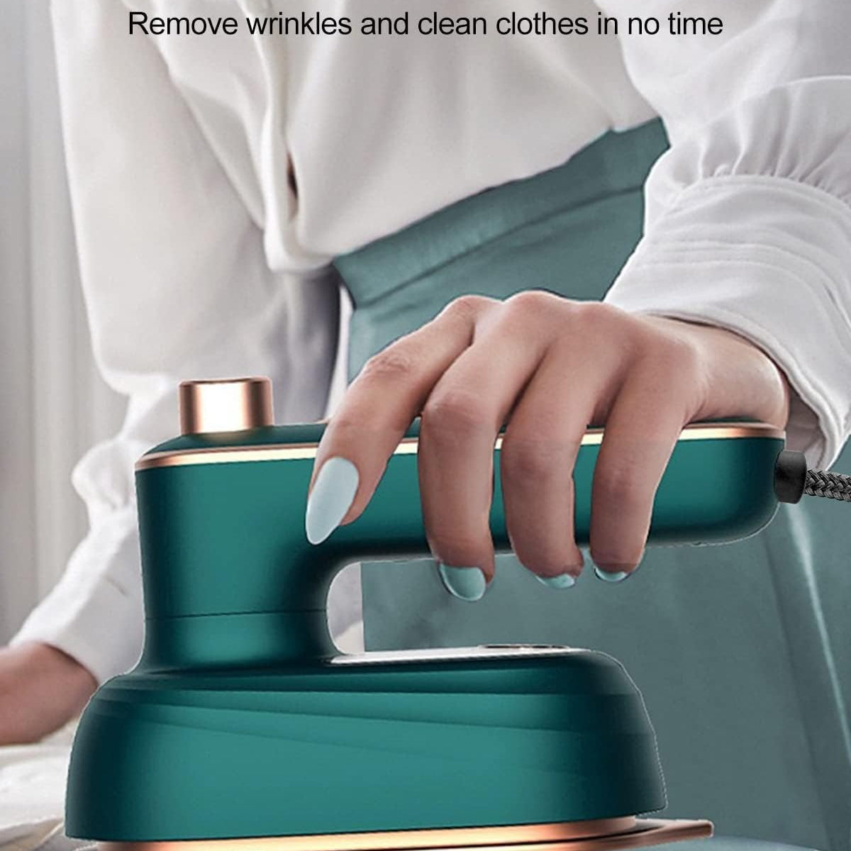 Steam Iron – Foldable Design, Strong Steam Output, 160° Smooth Glide and Easy Daily Garment Care