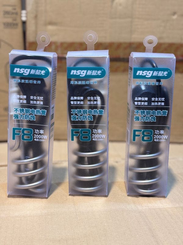 NSG F8 Electric Water Heating Rod 2000W Perfect For Winter Weather