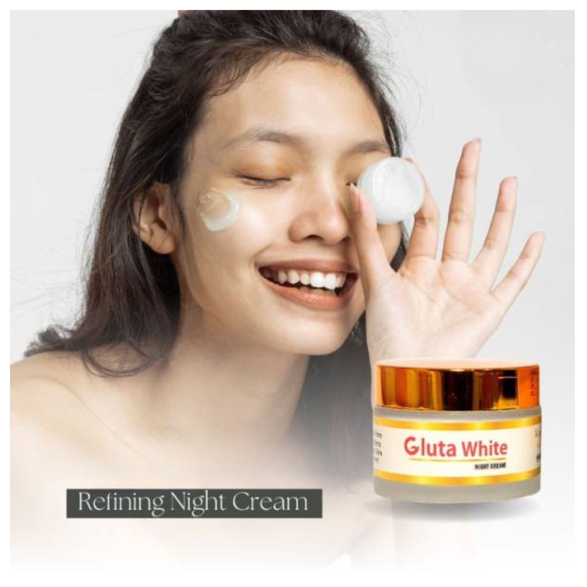 🌙 Gluta Radiance Night Cream – For Glowing, Hydrated Skin