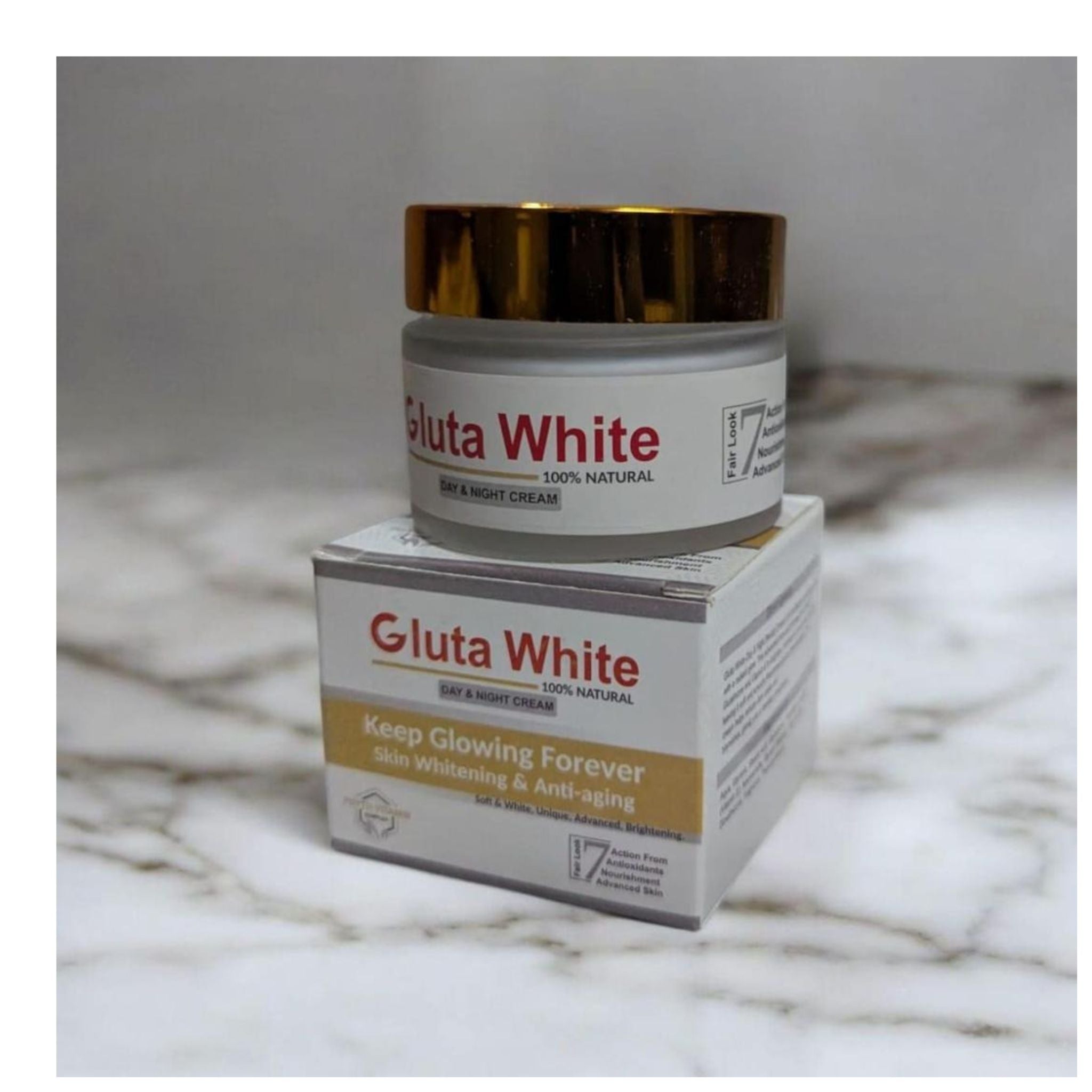 Gluta White Night Cream Extreme Strong Whitening And Anti-Aging Night Cream