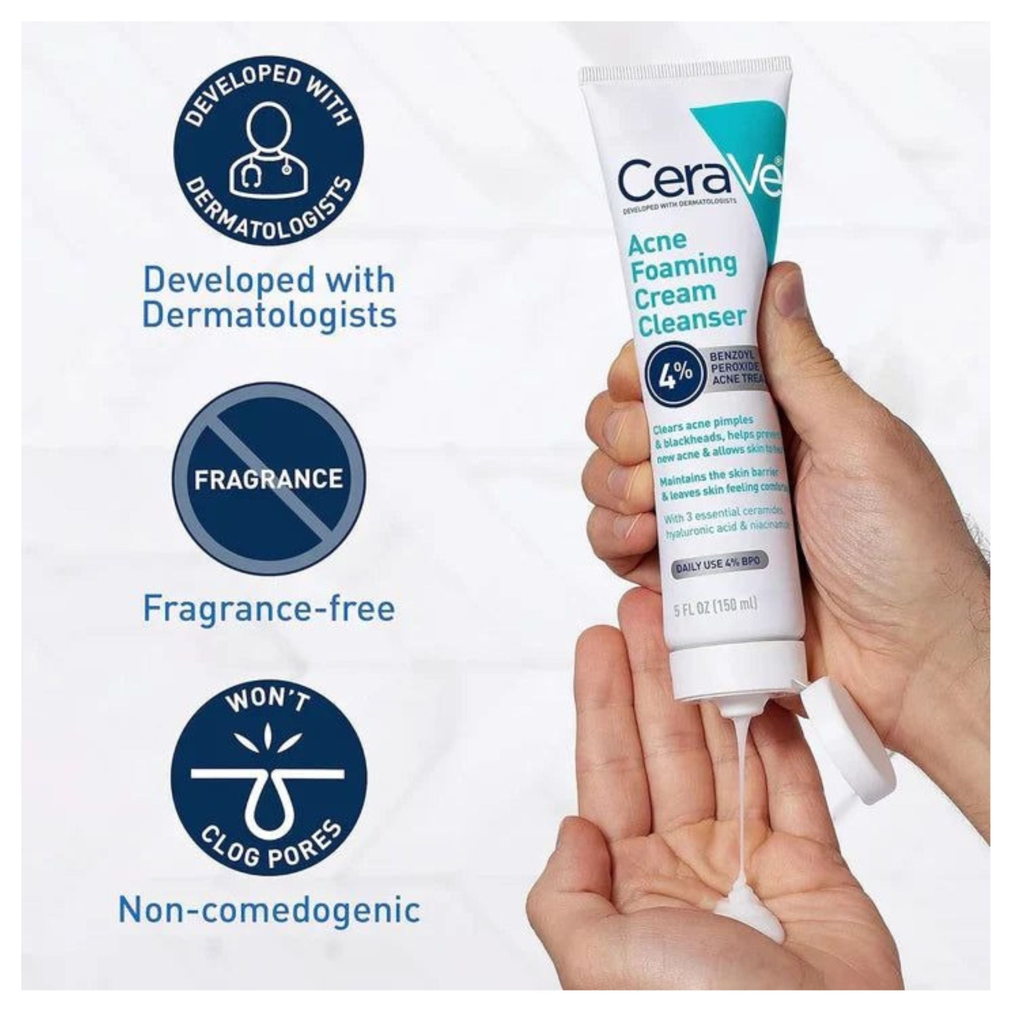 CeraVe 4 in 1 Skincare Kit Night Cream, Sunblock, Cleanser & Serum for Radiant Skin