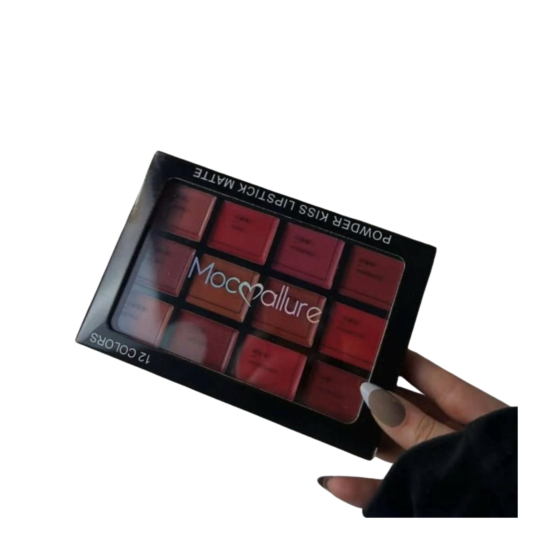 Mocallure 12-Color Lip Palette / Long-Lasting Professional Lip Kit for Every Mood