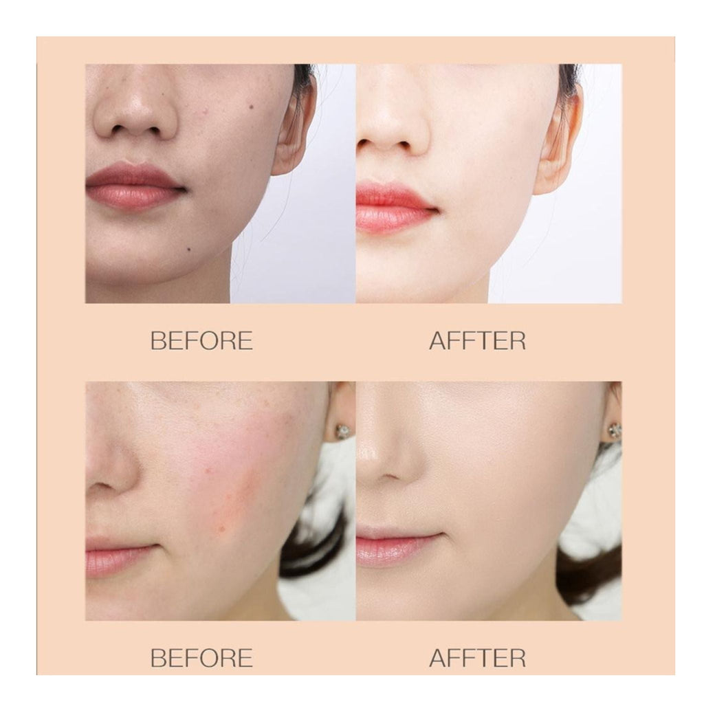 Sunisa 3-in-1 Air Cushion Foundation | BB + CC Cream | Waterproof Mushroom Head Liquid Base