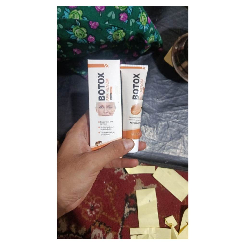 Bee Venom Botox Face Cream – Anti-Aging, Whitening & Deep Moisturizing Skincare for Smooth, Radiant Skin