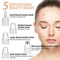 Face vacuum blackhead remover for deep pore cleaning and acne removal