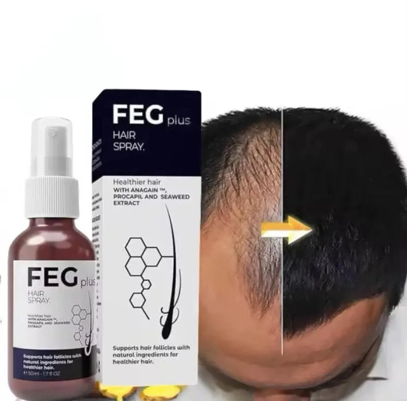 FEG PLUS beard growth spray for men to fill patchy beard