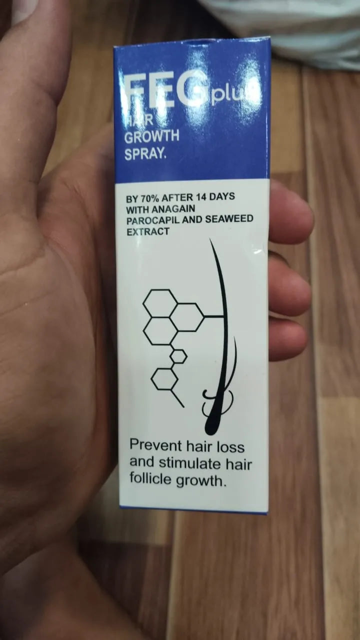 FEG PLUS hair growth spray 50ml original packaging