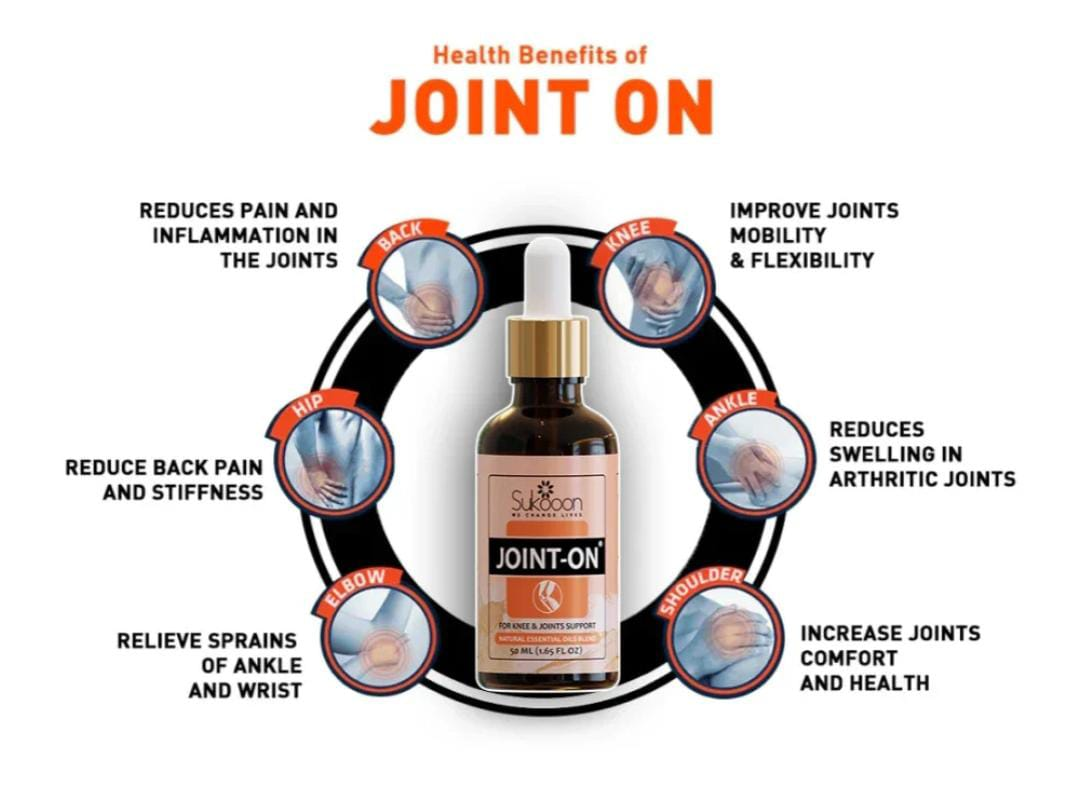 Joint-On Oil | Pakistan’s First Natural Topical Herbal Oil for Joints & Muscles