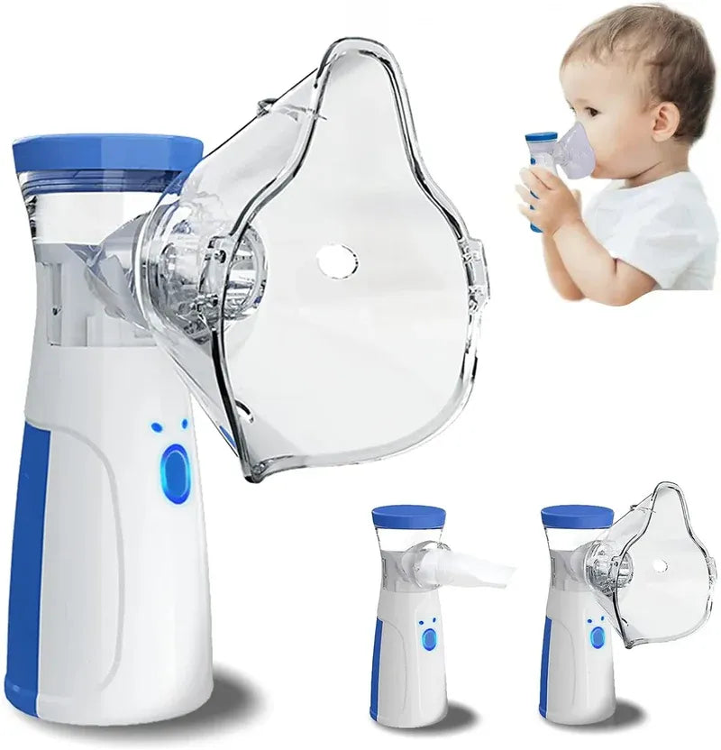 Portable Mesh Nebulizer – Quiet & Rechargeable for Kids and Adults