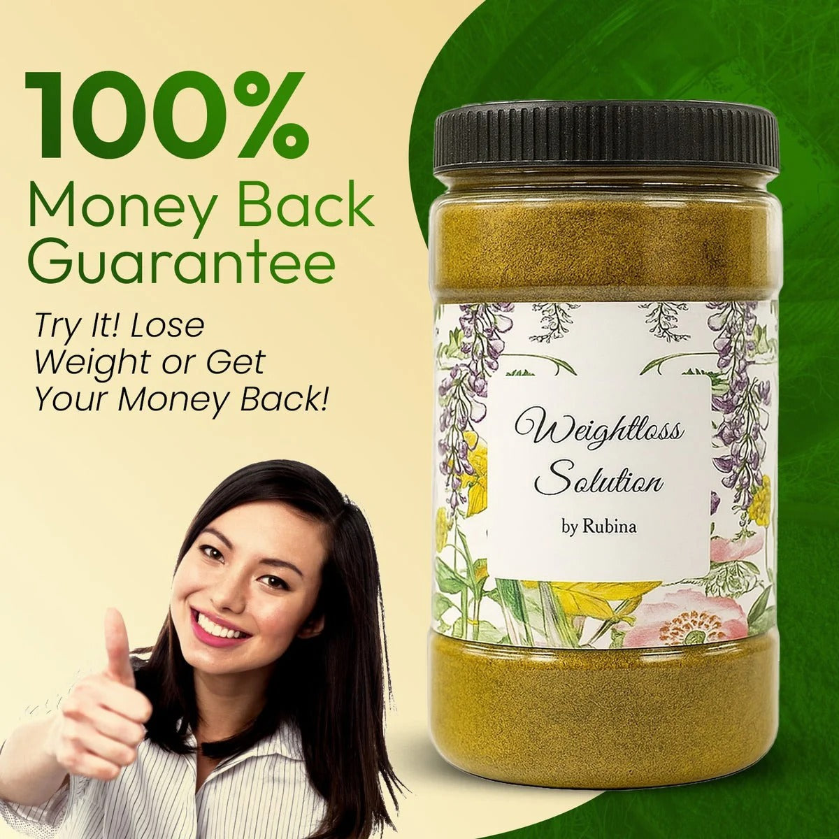 Dr. Rubina Weight Loss Solution | Herbal Slimming, Digestion & Energy Support Formula