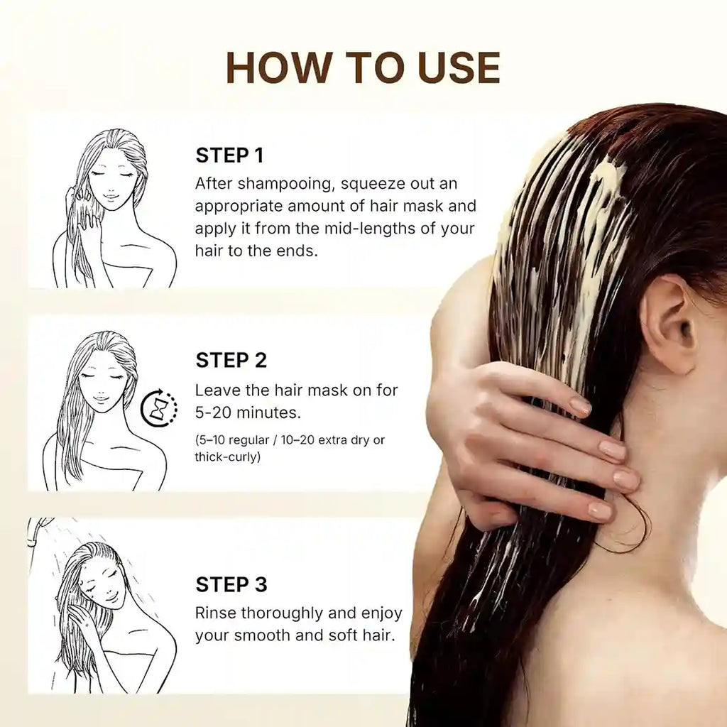 How to use Karseell collagen hair mask for smooth and healthy salon quality hair