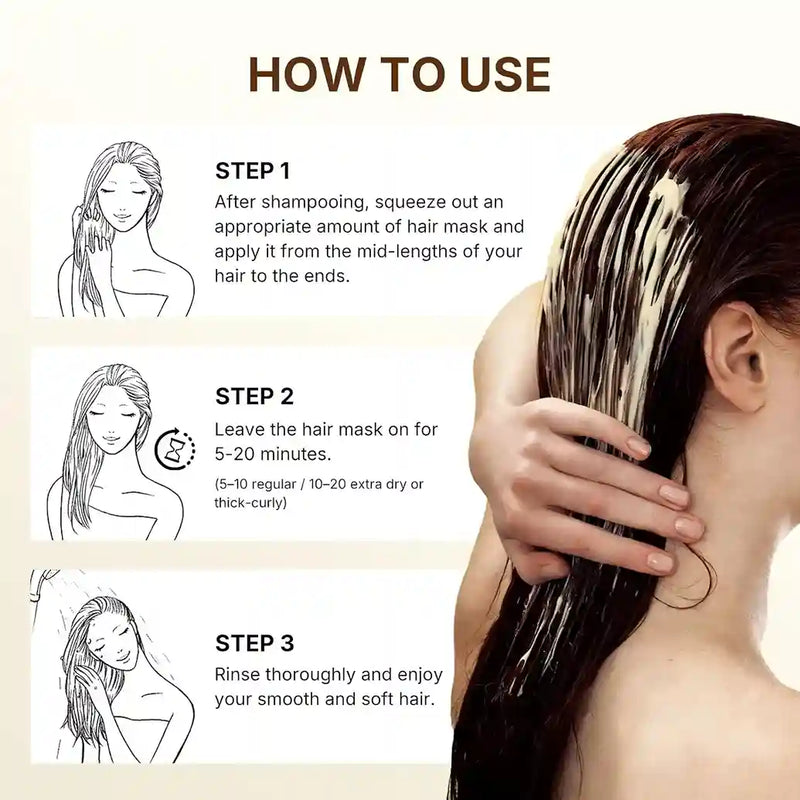 How to use Karseell collagen hair mask for smooth and healthy salon quality hair